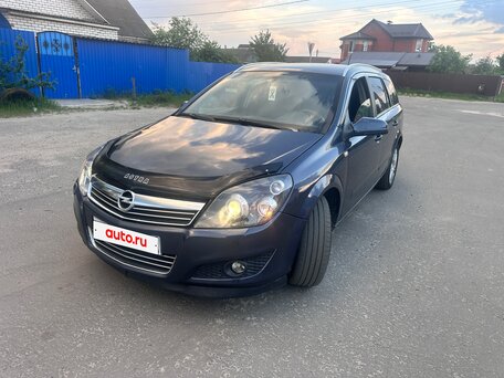 2007 Opel Astra H Рестайлинг, синий, 530000 рублей, вид 5