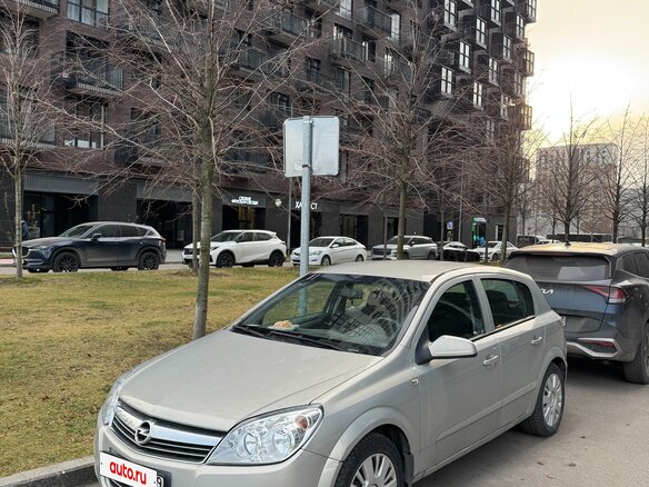 2008 Opel Astra H Рестайлинг, бежевый, 619000 рублей