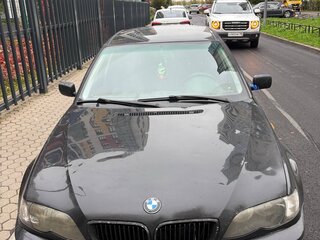 2001 BMW 3 серии 316i IV (E46) Рестайлинг, чёрный, 410000 рублей, вид 4