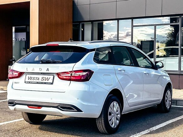 2024 Lada (ВАЗ) Vesta SW I Рестайлинг (NG), белый, 1718900 рублей - вид 5