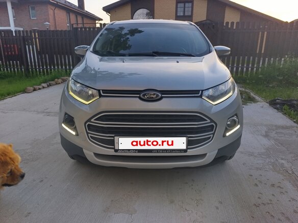 2017 Ford EcoSport II, серебристый, 1150000 рублей - вид 1