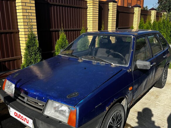 2004 Lada (ВАЗ) 21093i, синий, 87000 рублей - вид 1