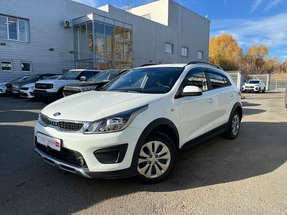 2020 Kia Rio X-Line IV, белый, 1090633 рублей - вид 4