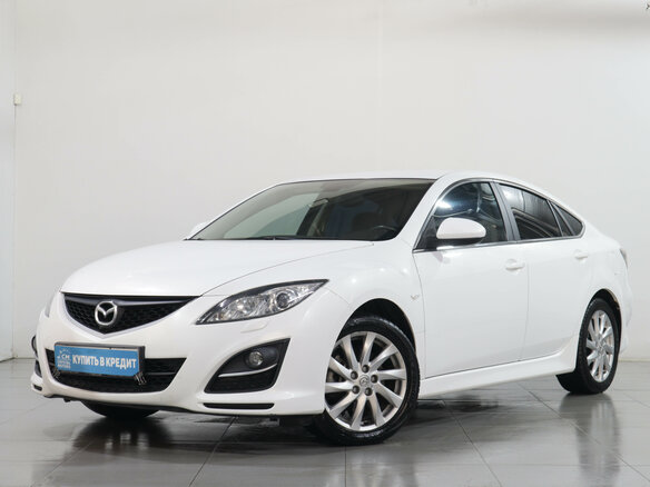 2011 Mazda 6 II (GH) Рестайлинг, белый - вид 2