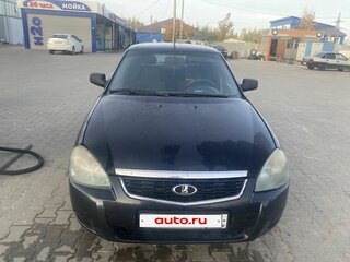 2008 Lada (ВАЗ) Priora I, чёрный, 175000 рублей, вид 1