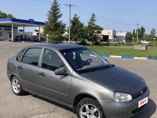 2007 Lada (ВАЗ) Kalina I, серый, 160000 рублей, вид 1