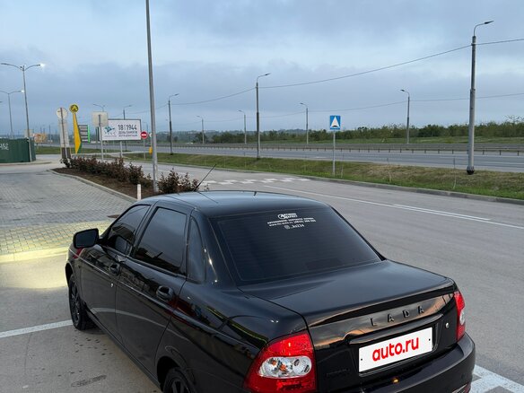 2017 Lada (ВАЗ) Priora I Рестайлинг, чёрный, 670000 рублей - вид 9