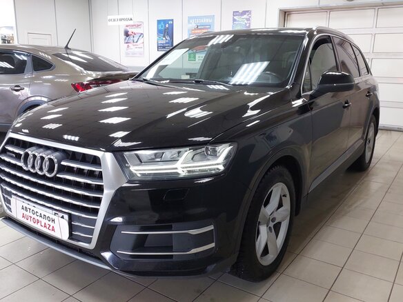 2016 Audi Q7 II (4M), чёрный, 3399000 рублей