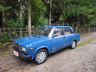 2002 Lada (ВАЗ) 2107, синий, 70000 рублей, вид 1