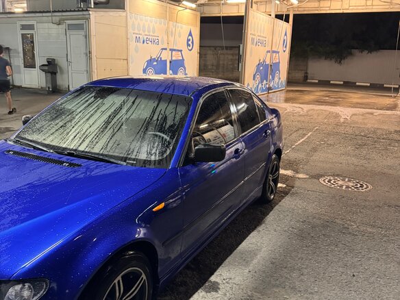 1998 BMW 3 серии 318i IV (E46), синий, 480000 рублей - вид 7