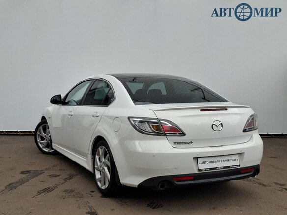 2011 Mazda 6 II (GH) Рестайлинг, белый - вид 6