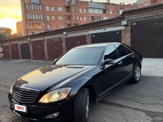 2008 Mercedes-Benz S-Класс 350 V (W221), чёрный, 1190000 рублей, вид 1