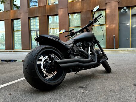 2002 Yamaha XV 1700 Warrior, чёрный, 1200000 рублей, вид 3