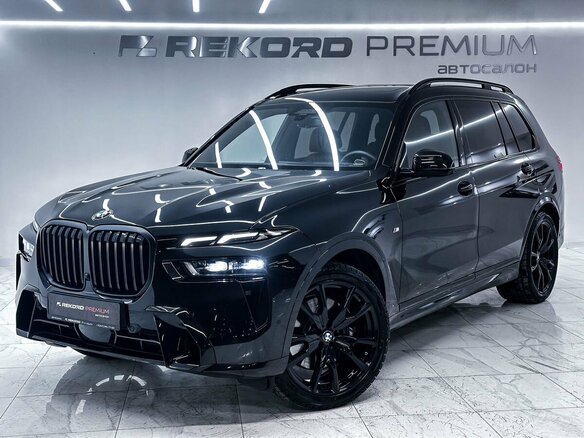 2024 BMW X7 40d I (G07) Рестайлинг, чёрный, 13300000 рублей