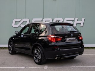 2012 BMW X3 35i xDrive II (F25), чёрный, 1485000 рублей, вид 2