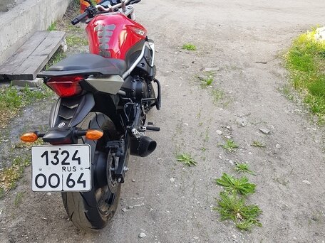 2011 Yamaha XJ6 (FZ6R), красный, 580000 рублей, вид 5