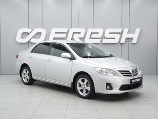 2013 Toyota Corolla X (E140, E150) Рестайлинг, белый, 1240000 рублей, вид 1