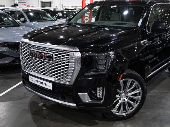 2022 GMC Yukon V, чёрный, 7050103 рублей - вид 1