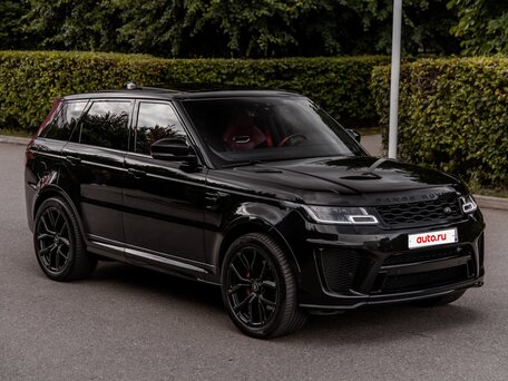 2021 Land Rover Range Rover Sport SVR II Рестайлинг, чёрный, 7800000 рублей, вид 4