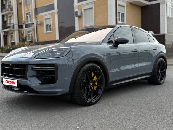 2024 Porsche Cayenne Turbo GT Coupé III Рестайлинг, серый, 25200000 рублей - вид 3