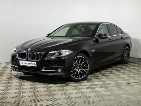 2013 BMW 5 серии 520d VI (F10/F11/F07) Рестайлинг, чёрный, 2209700 рублей, вид 1