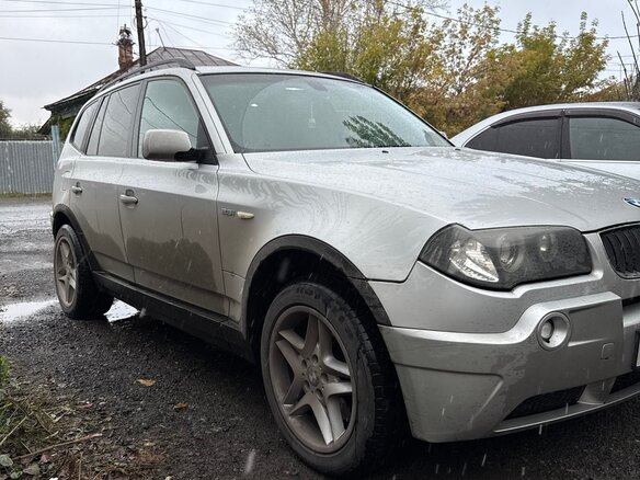 2004 BMW X3 25i I (E83), серебристый, 930000 рублей - вид 1