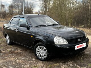 2010 Lada (ВАЗ) Priora I, чёрный, 250000 рублей, вид 2