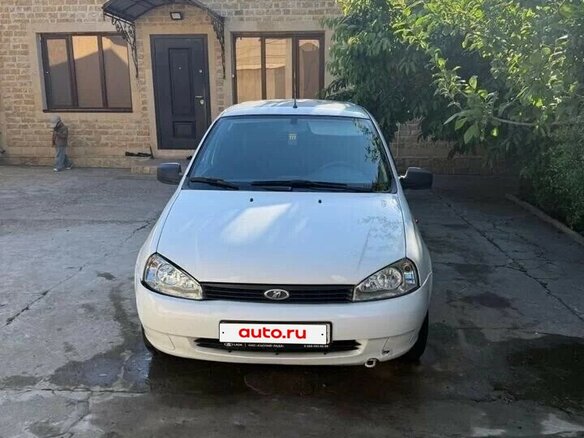 2013 Lada (ВАЗ) Kalina I, белый, 360000 рублей