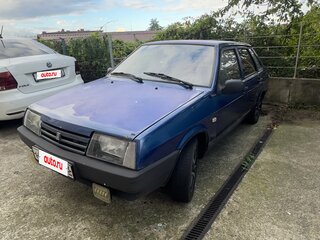 2001 Lada (ВАЗ) 21099, синий, 135000 рублей, вид 1