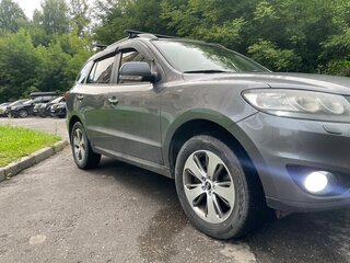 2011 Hyundai Santa Fe II Рестайлинг, серый, 1200000 рублей, вид 2