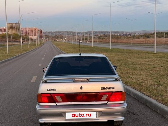 2003 Lada (ВАЗ) 2115, серебристый - вид 4