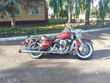 2000 Harley-Davidson Road King, красный, 830000 рублей, вид 2
