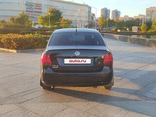 2012 Volkswagen Polo V, чёрный, 599000 рублей, вид 4