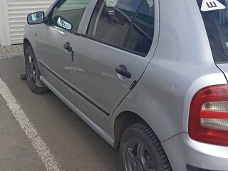2002 Skoda Fabia I, серебристый, 350000 рублей, вид 3