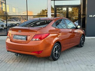 2014 Hyundai Solaris I, оранжевый, 850000 рублей, вид 5