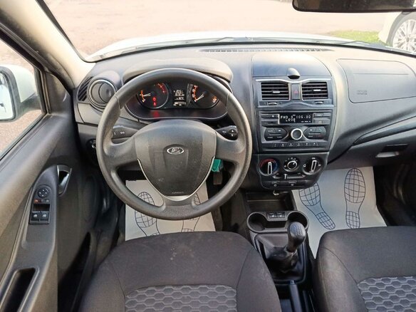 2022 Lada (ВАЗ) Granta I Рестайлинг, белый, 591700 рублей - вид 7