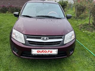 2016 Lada (ВАЗ) Granta I, пурпурный, 399000 рублей, вид 1