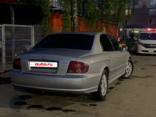 2004 Hyundai Sonata ТагАЗ IV (EF) Рестайлинг, серый, 450000 рублей, вид 4