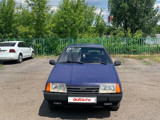 1997 Lada (ВАЗ) 2109, синий, 90000 рублей, вид 2