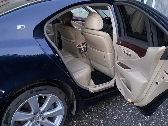 2008 Lexus LS 600h L IV, синий - вид 4