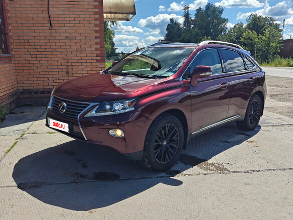 2013 Lexus RX 350 III Рестайлинг, красный, 2360000 рублей - вид 5