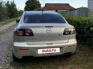 2008 Mazda 3 I (BK) Рестайлинг, золотистый, 430000 рублей, вид 3