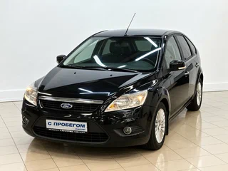 2010 Ford Focus II Рестайлинг, чёрный, 490000 рублей, вид 1