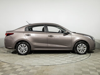 2019 Kia Rio IV, коричневый, 1239700 рублей, вид 4