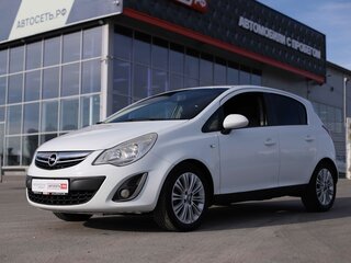 2012 Opel Corsa D Рестайлинг II, белый, 612850 рублей, вид 1