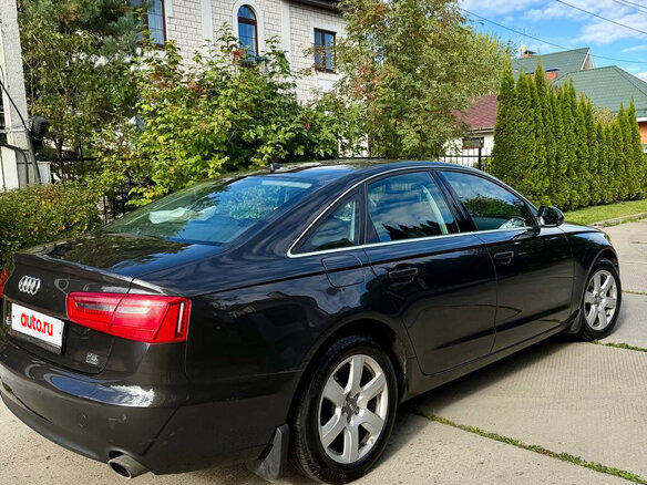 2012 Audi A6 IV (C7), серый, 1450000 рублей - вид 6