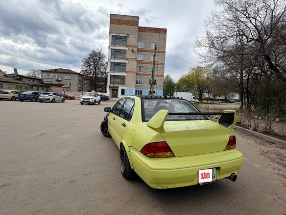 2001 Mitsubishi Lancer IX, жёлтый, 170000 рублей - вид 7