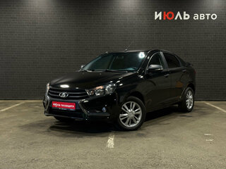 2022 Lada (ВАЗ) Vesta I, чёрный, 1049000 рублей, вид 1