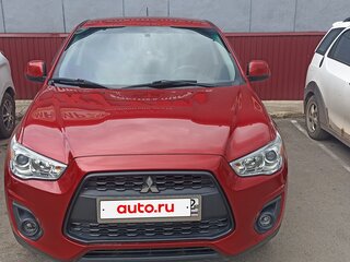 2014 Mitsubishi ASX I Рестайлинг, красный, 1300000 рублей, вид 1