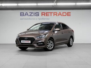 2018 Hyundai Solaris II, коричневый, 1350000 рублей, вид 1